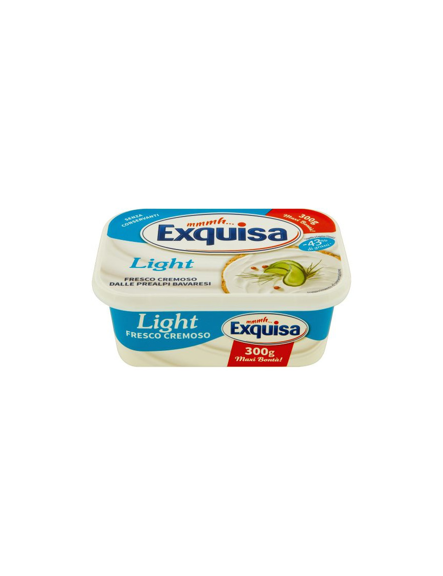 EXQUISA FORMAGGIO FRESCO CREMOSO LIGHT G.300