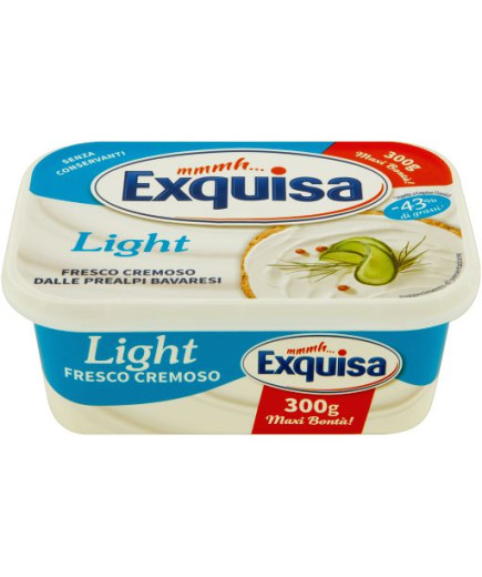 EXQUISA FORMAGGIO FRESCO CREMOSO LIGHT G.300
