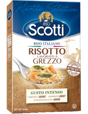 SCOTTI RISOTTO SELECTION LAVORATO GREZZO KG.1