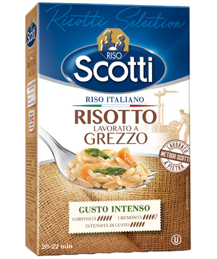 SCOTTI RISOTTO SELECTION LAVORATO GREZZO KG.1