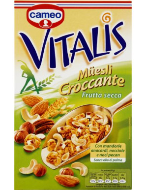Cameo Vitalis Croccante Fruttasecca gr.300