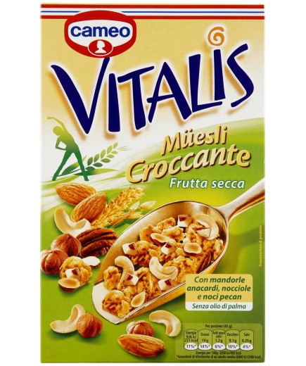 Cameo Vitalis Croccante Fruttasecca gr.300