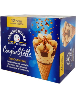 SAMMONTANA CONO 5 STELLE CROCCANTINO CONF.MAXI X12 G.900