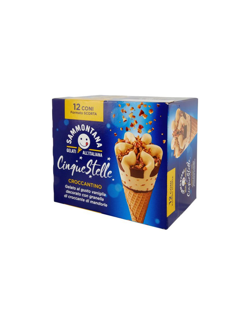 SAMMONTANA CONO 5 STELLE CROCCANTINO CONF.MAXI X12 G.900