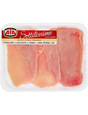 AIA SOTTILISSIME DI FESA DI TACCHINO GR.250 CA [10PZ X CRT]
