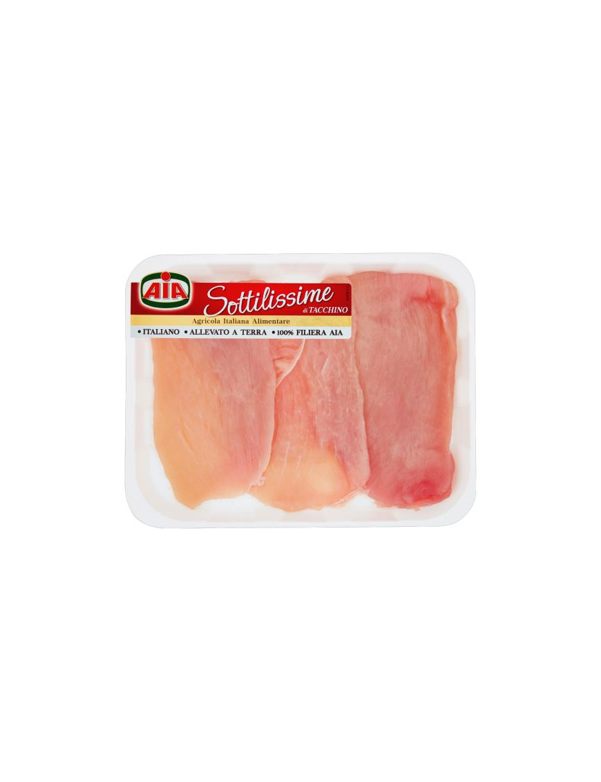 AIA SOTTILISSIME DI FESA DI TACCHINO GR.250 CA [10PZ X CRT]