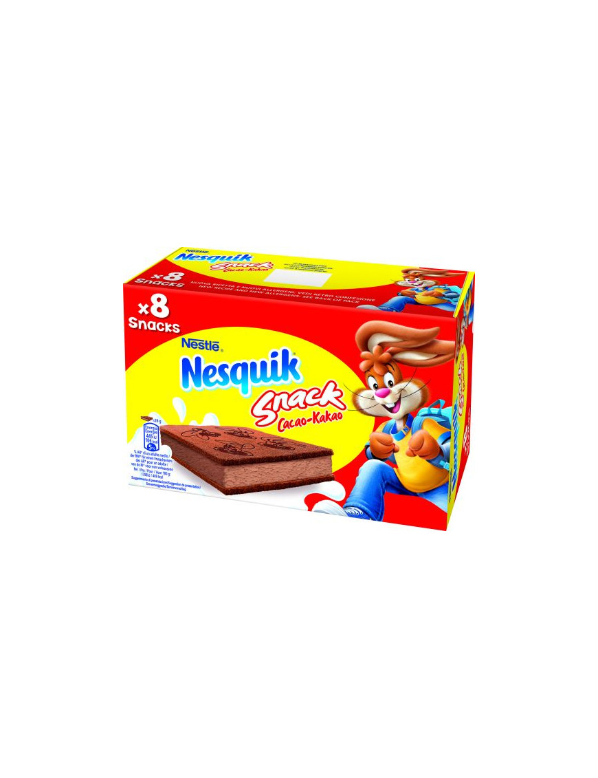 NESTLE NESQUIK SNACK CACAO X8 MPK G.208