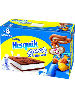 NESTLE NESQUIK SNACK LATTE X8 MPK G.208