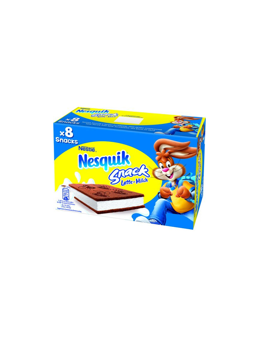 NESTLE NESQUIK SNACK LATTE X8 MPK G.208