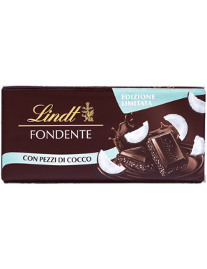 LINDT TAV.GB FONDENTE COCCO GR.100