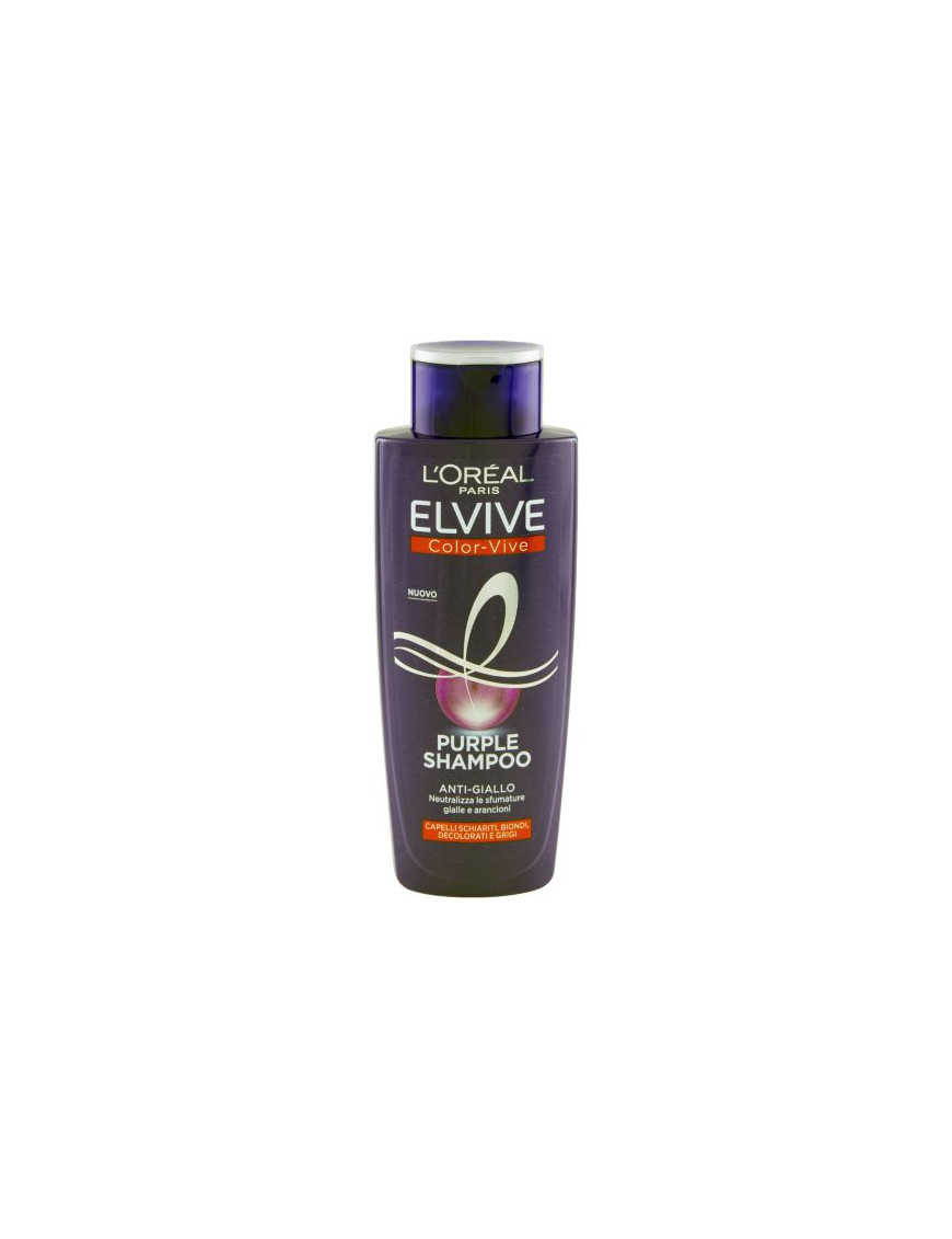 L'OREAL ELVIVE COLOR VIVE PURPLE SHAMPOO ANTI GIALLO ML.200