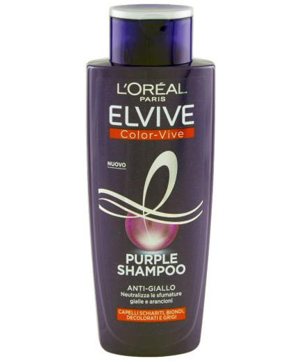L'OREAL ELVIVE COLOR VIVE PURPLE SHAMPOO ANTI GIALLO ML.200