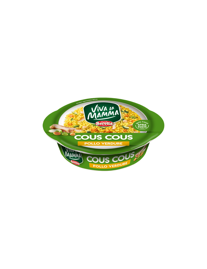 VIVA LA MAMMA COUS COUS CON POLLO E VERDURE G.200