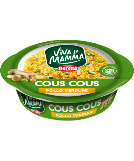 VIVA LA MAMMA COUS COUS CON POLLO E VERDURE G.200