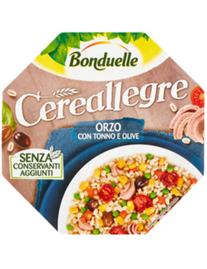 BONDUELLE CEREALLEGRE INSALATA D'ORZO CON TONNO G.200    X8