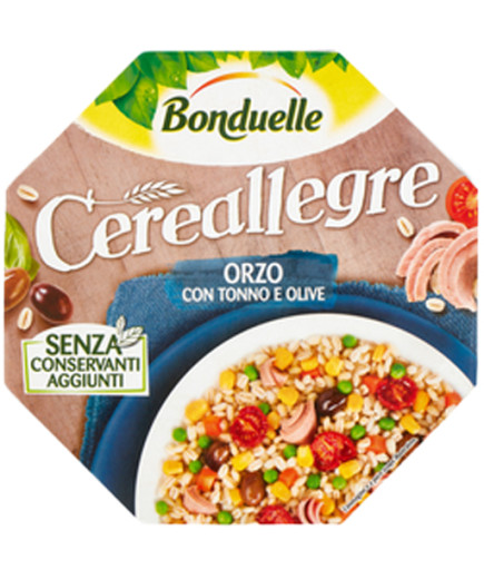 BONDUELLE CEREALLEGRE INSALATA D'ORZO CON TONNO G.200    X8