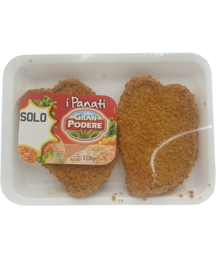 COTOLETTA TACCH/POLLO G.220  GRAN PODERE [10PZ X CRT]