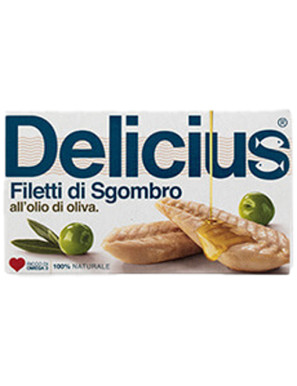 DELICIUS FILETTI DI SGOMBROO.O. GR.90