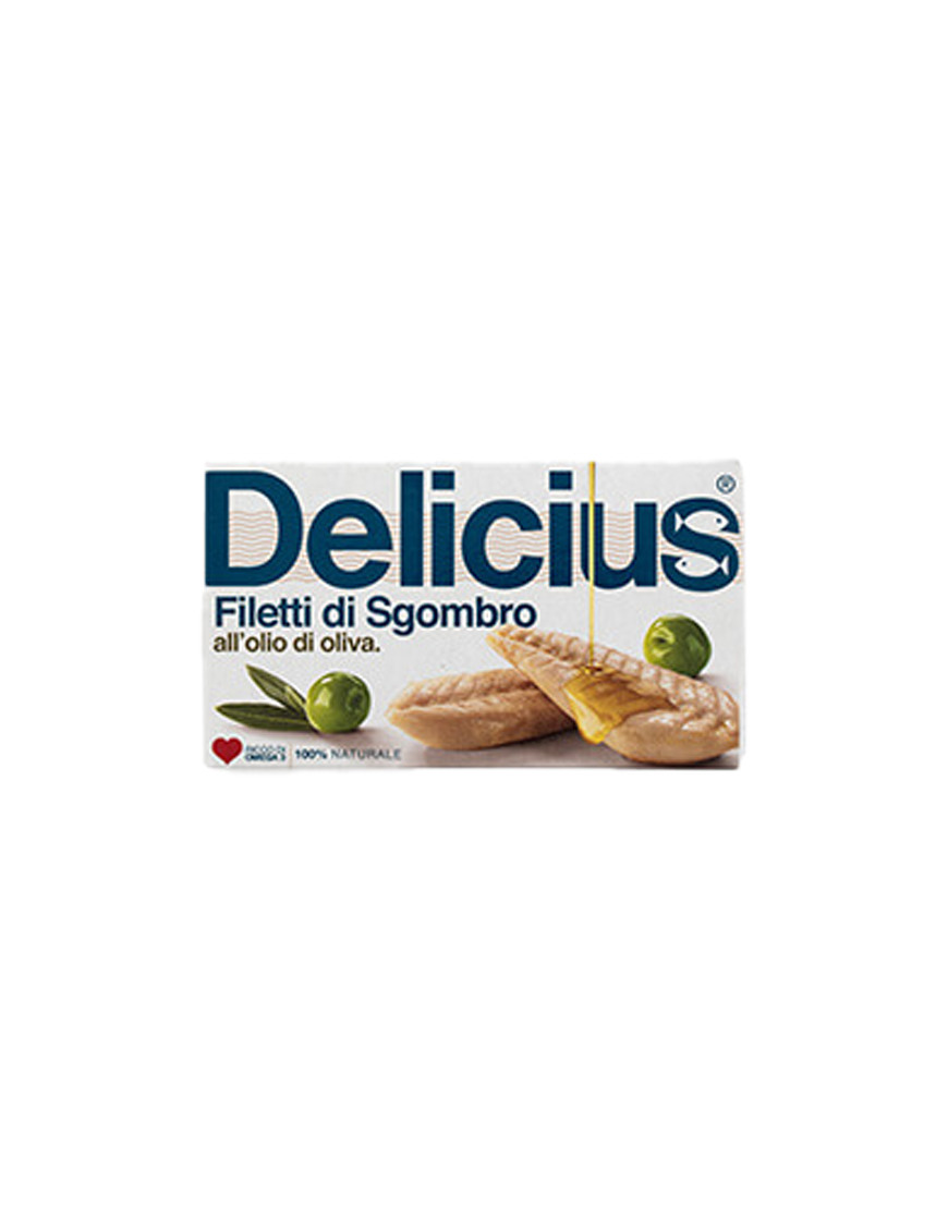 DELICIUS FILETTI DI SGOMBROO.O. GR.90