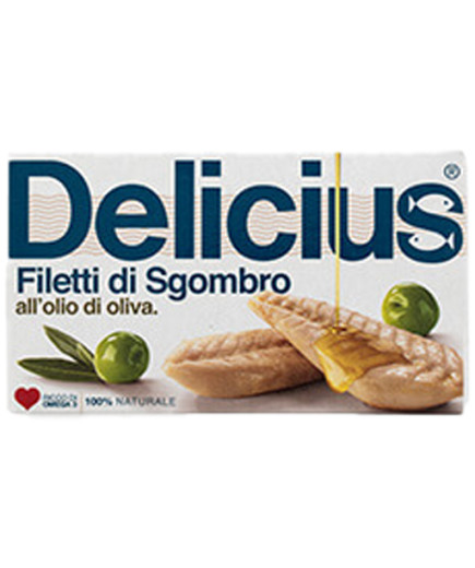 DELICIUS FILETTI DI SGOMBROO.O. GR.90