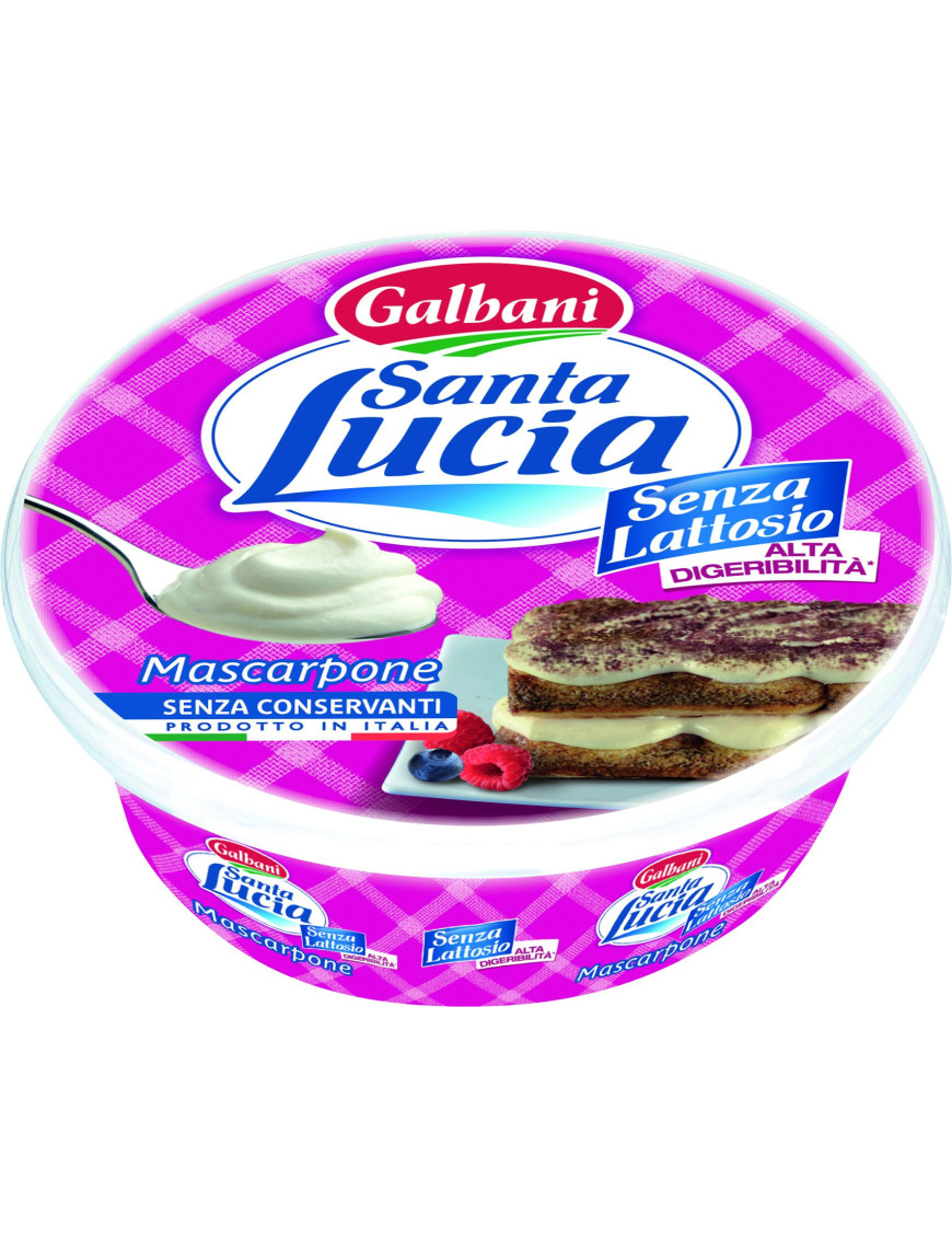 Galbani Mascarpone Santa Lucia Senza Lattosio gr.250