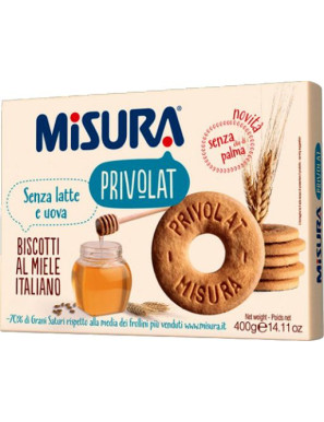 Misura Biscotti Privolat Senza Olio Di Palma gr.400