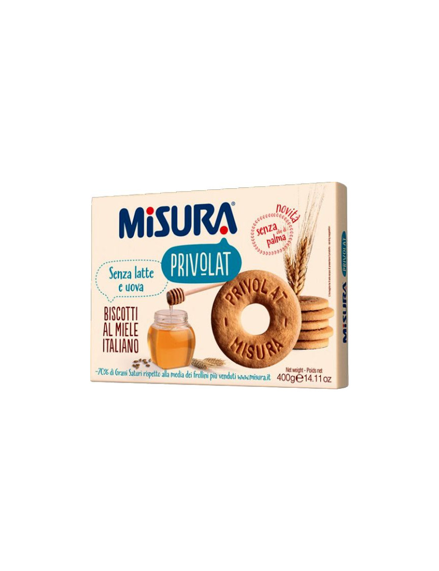 Misura Biscotti Privolat Senza Olio Di Palma gr.400