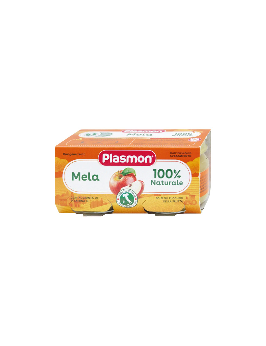 PLASMON OMO MELA GR 2X80