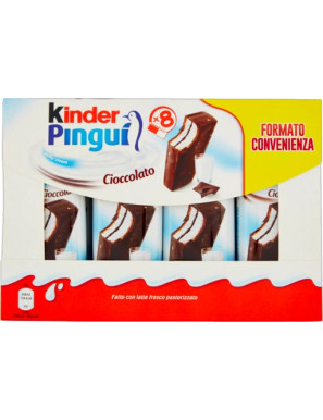 FERRERO KINDER PINGUI CACAO X8 G.240 FORMATO CONVENIENZA