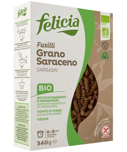 Felicia Fusilli gr.340 Grano Saraceno BIO