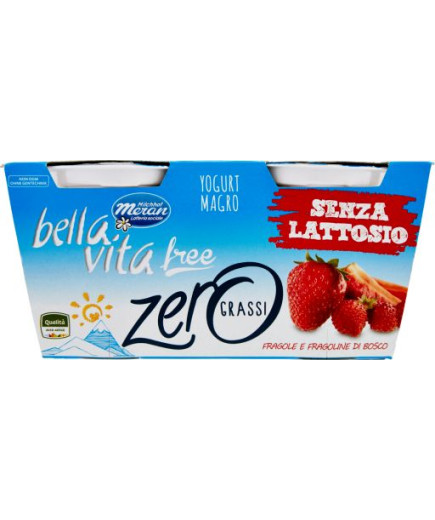 MERANO YOG.BELLA VITA FREE S/LATTOSIO ZERO G.125X2 FRAGOLE