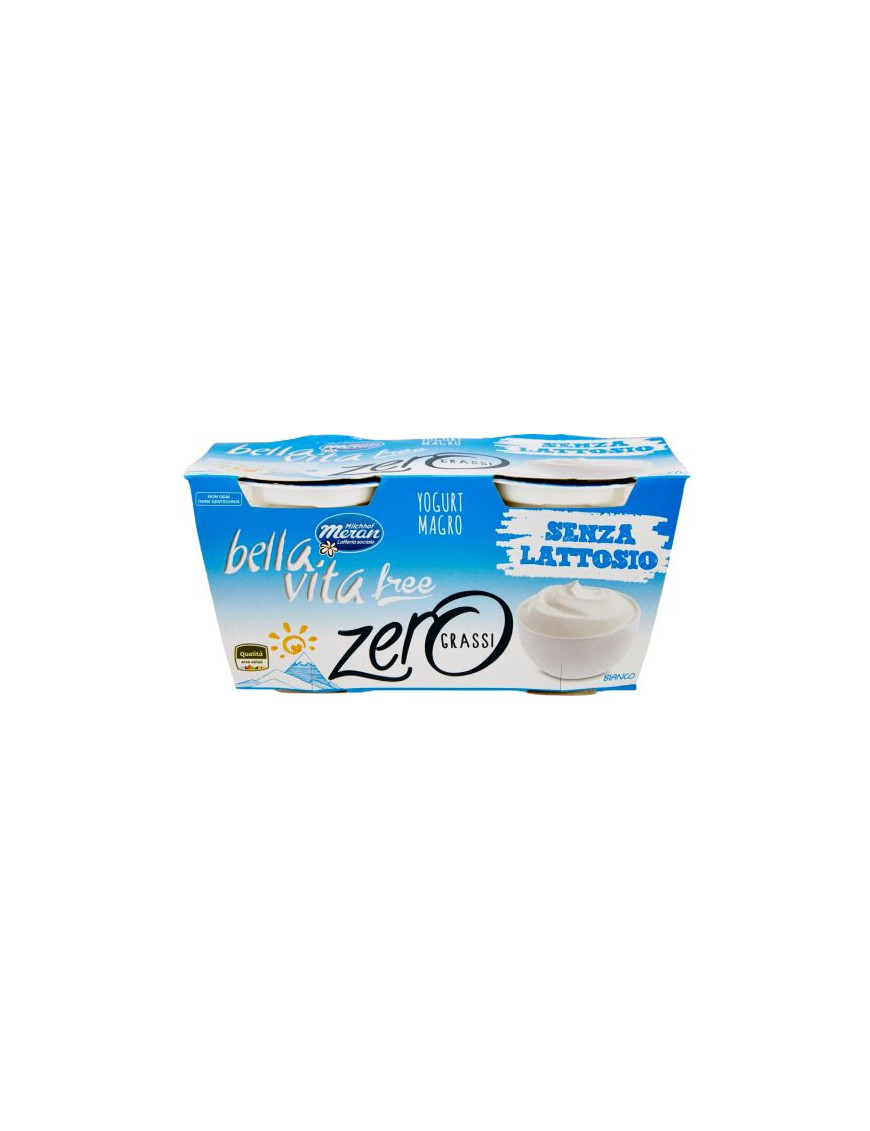 MERANO YOG.BELLA VITA FREE S/LATTOSIO ZERO G.125X2 BIANCO