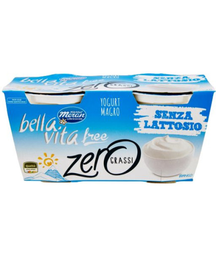 MERANO YOG.BELLA VITA FREE S/LATTOSIO ZERO G.125X2 BIANCO