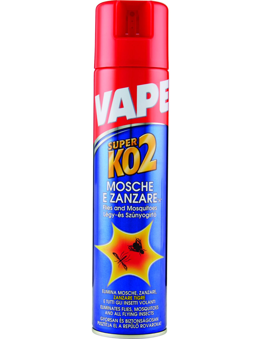 Vape Spray Ko Mosche E Zanzare ml.400