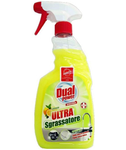 Dual Power Sgrassatore Ultra Limone ml.750