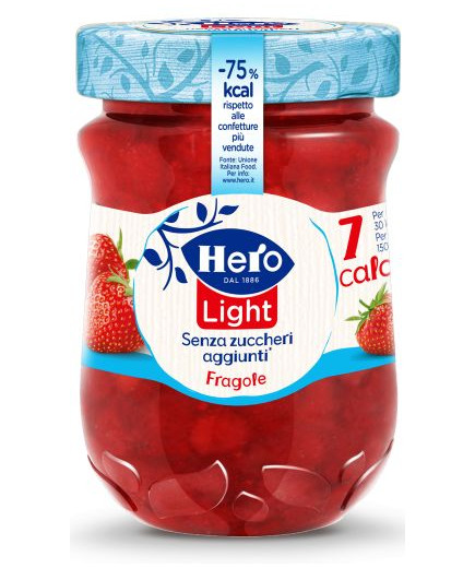 Hero Confettura Light Senza Zucchero Fragola gr.280