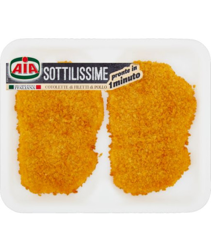 AIA SOTTILISSIME DI POLLO PANATE GR 140 STD