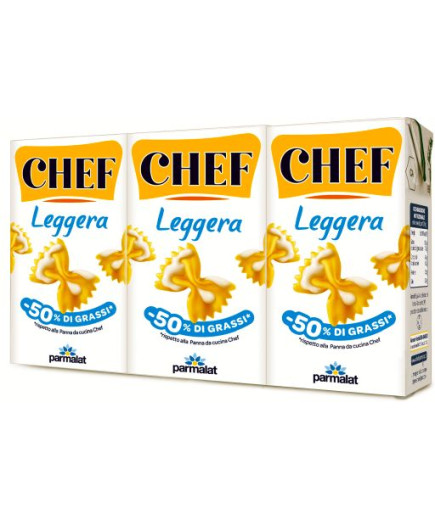 Parmalat Chef Panna Da Cucina Leggera ml.125X2