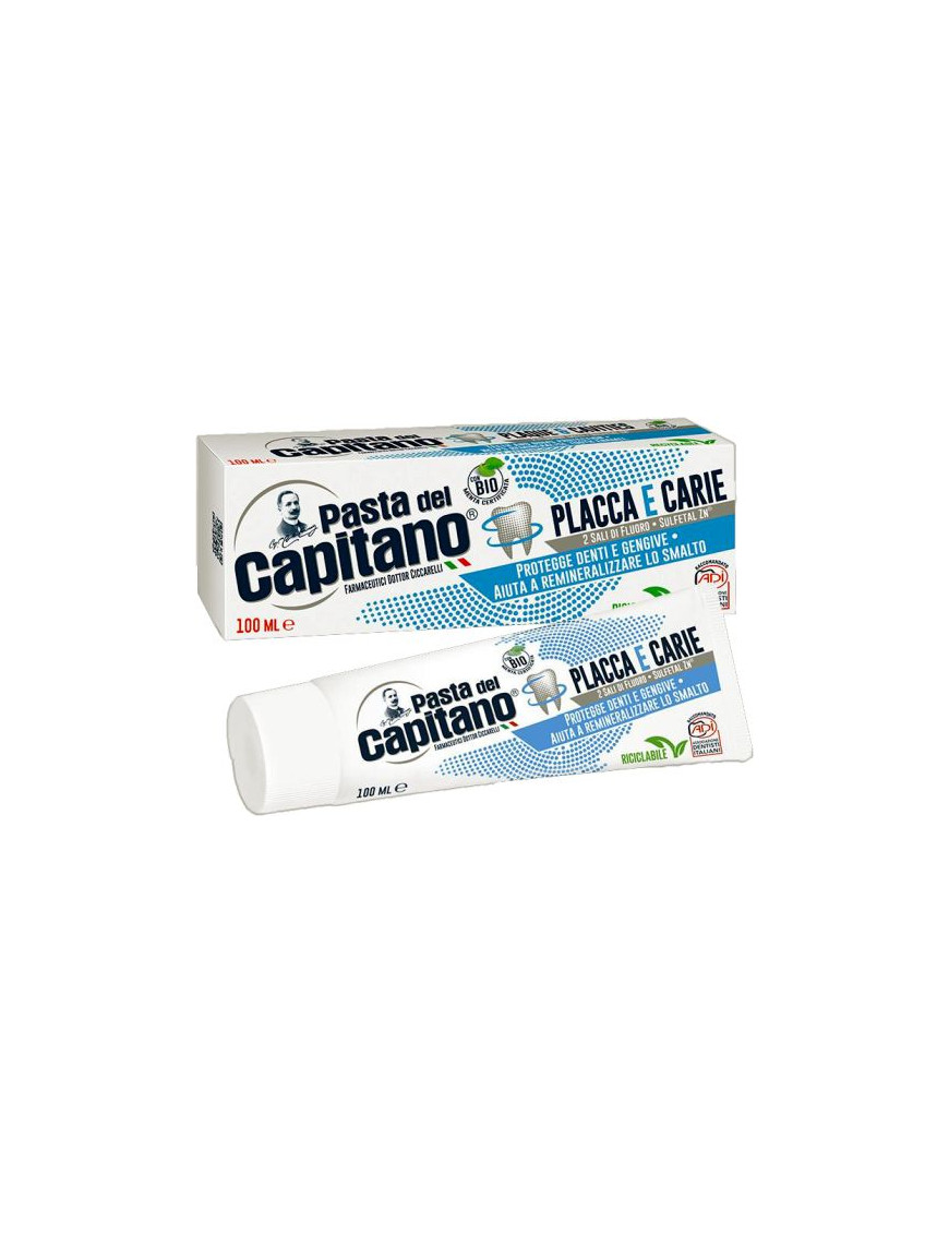 Pasta Del Capitano Dentifricio Placca E Carie ml.100