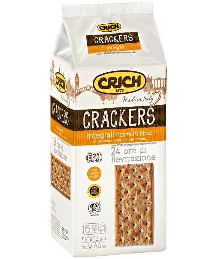 Crich Crackers Integrale gr.500 Pacco Verticale