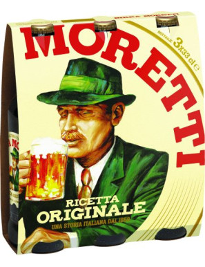 Moretti Birra cl.33X3