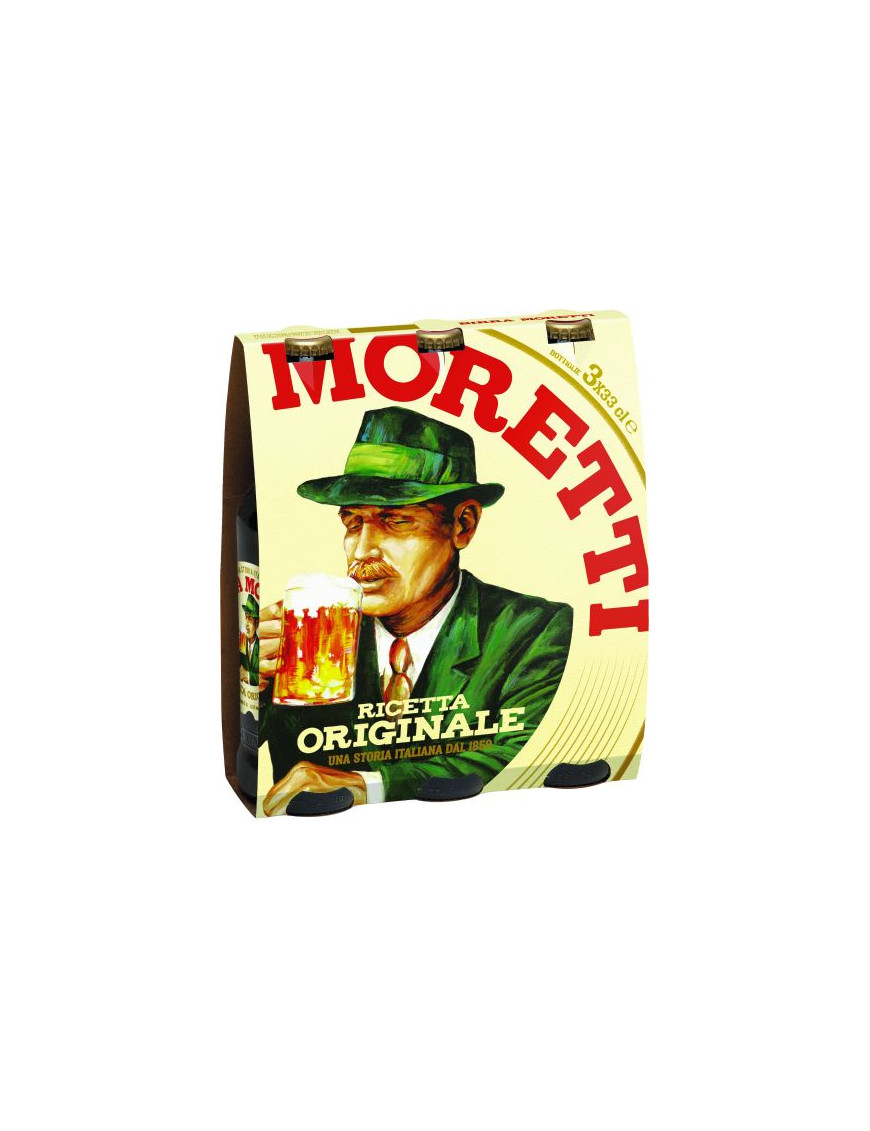 Moretti Birra cl.33X3