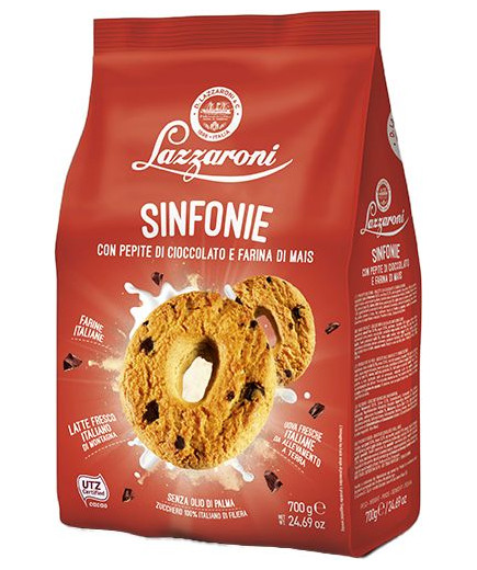 Lazzaroni Sinfonie gr.700 Con Gocce Di Cioccolato E Mais