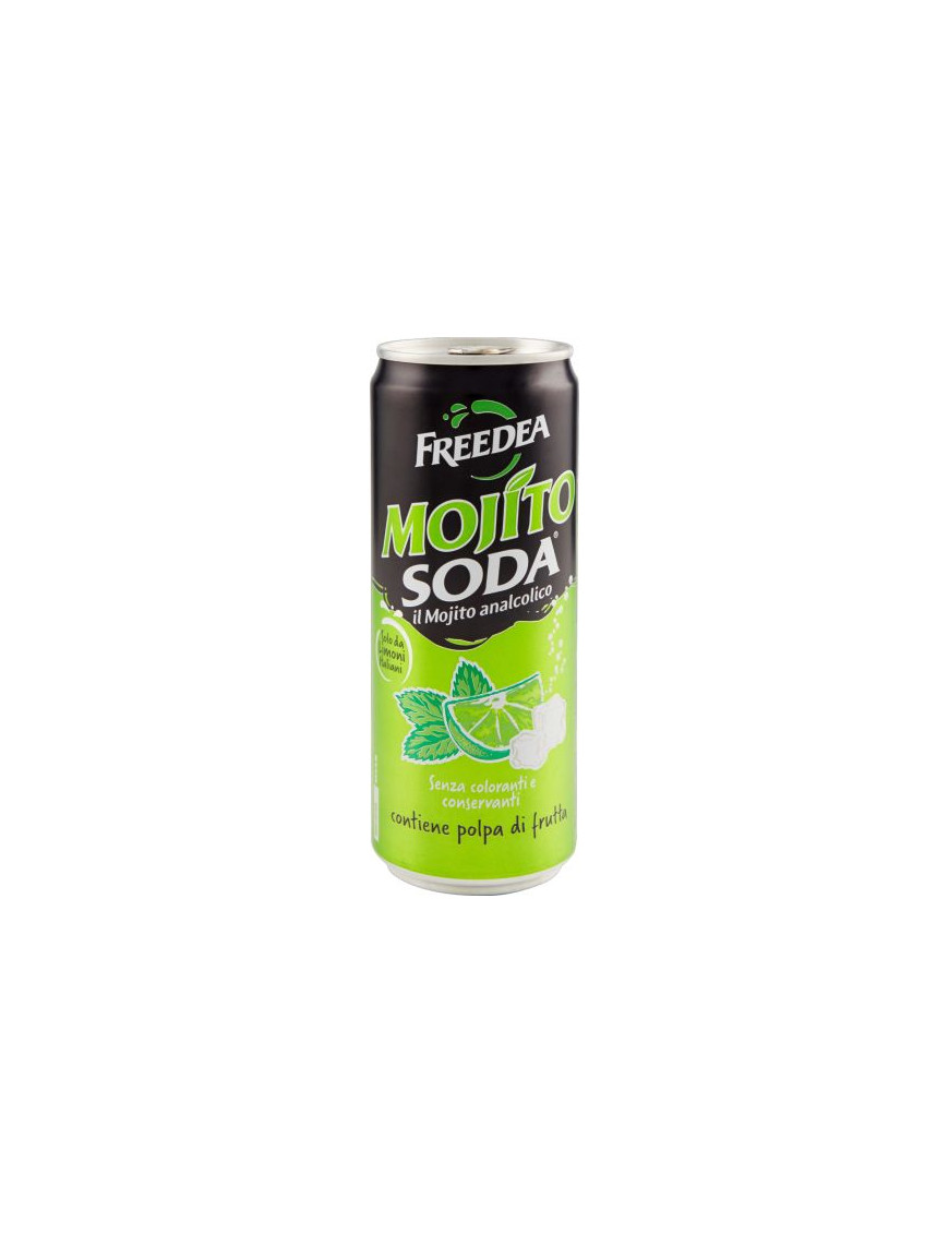 Lemonsoda Mojito Analcolico lattina cl.33