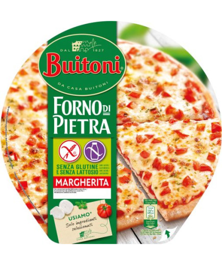 Buitoni Pizza Margherita Forno Di Pietra Senza Glutine Senza Lattosio gr.360 Surgelata