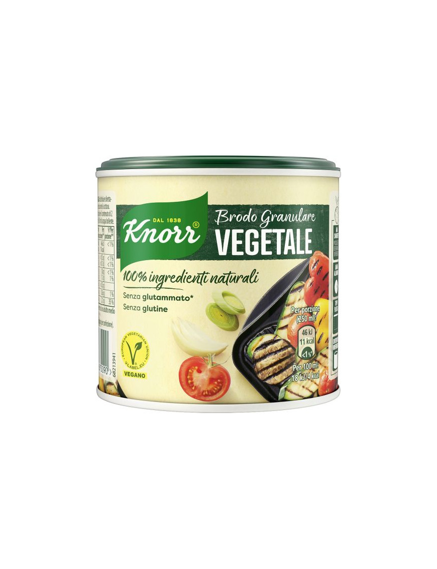 Knorr Brodo Granulare Verdure 100% Ingred. Naturali gr.135