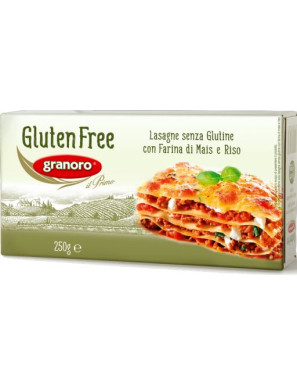 Granoro Lasagne Senza Glutine gr.250 Con Farina Di Mais E Riso