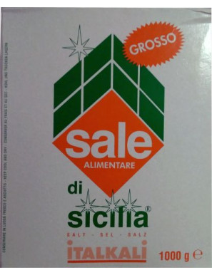 Italkali Sale Sicilia Grosso kg.1 -Astuccio-