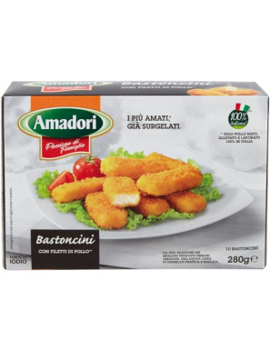 Amadori Bastoncini Surgelati Con Filetti Di Pollo gr.280