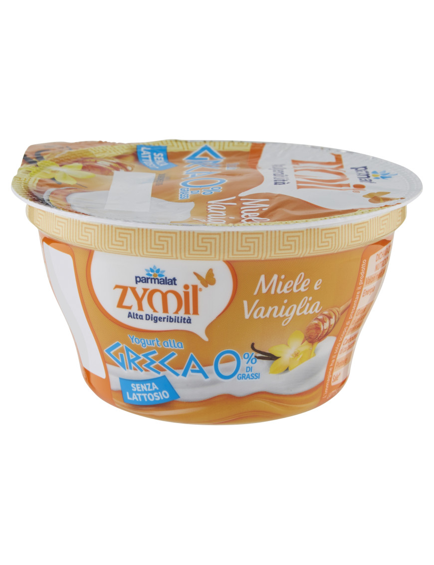 Parmalat Zymil Yogurt Alla Greca Miele E Vaniglia gr.150